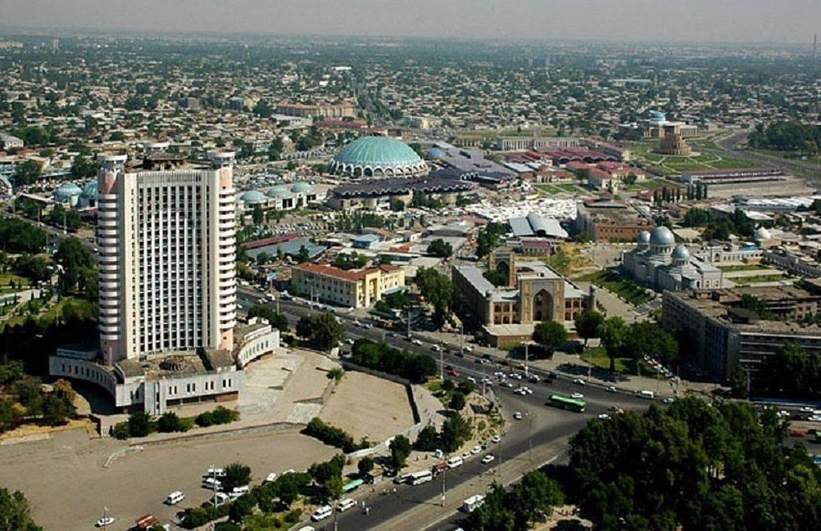 Chorsu Hotel Tasjkent Buitenkant foto